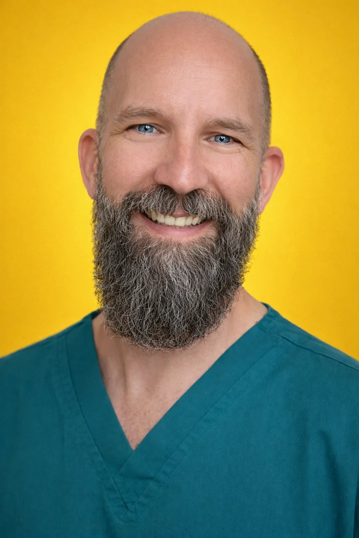 Tom Heath, RN, founder and program director of ACE — American Clinical English